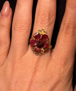 Soviet-era gold-plated ring, size N