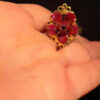 Soviet-era gold-plated ring, size N