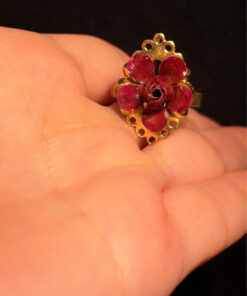 Soviet-era gold-plated ring, size N