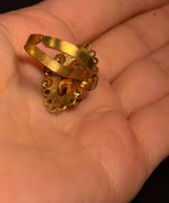Soviet-era gold-plated ring, size N