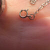 Vintage Baltic Amber Pendant 925 with Silver Chain #137