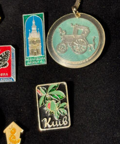 Lot of vintage Soviet badges