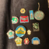 Lot of vintage Soviet badges