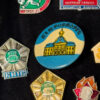 Lot of vintage Soviet badges
