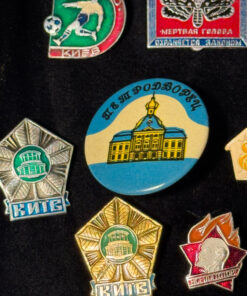 Lot of vintage Soviet badges