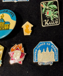 Lot of vintage Soviet badges