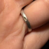 925 Sterling Silver Vintage 90s Ukraine Real Marcasite Gemstone Ring UK J 1/2 (#14)