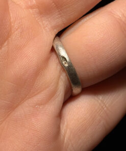 925 Sterling Silver Vintage 90s Ukraine Real Marcasite Gemstone Ring UK J 1/2