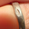 925 Sterling Silver Vintage 90s Ukraine Real Marcasite Gemstone Ring UK J 1/2 (#14)