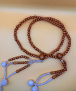 Japanese Bhuddist Wooden Prayer Beads rosary