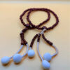 Japanese Bhuddist Wooden Prayer Beads rosary