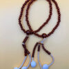 Japanese Bhuddist Wooden Prayer Beads rosary