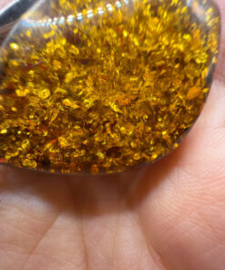 Baltic vintage amber sterling silver pendant brooch