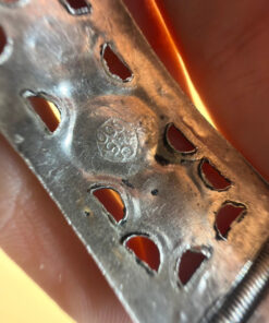 Vintage 900 silver turquoise bracelet