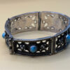 Vintage 900 silver turquoise bracelet