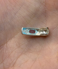 Amethyst sterling silver pendant