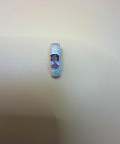 Amethyst sterling silver pendant