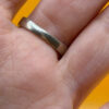 Sterling silver floral ring Uk size P
