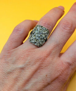 Heavy 925 silver ring, size K½.