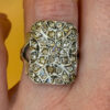 Heavy 925 silver ring, size K½.