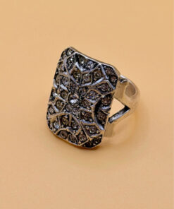 Heavy 925 silver ring, size K½