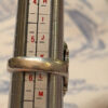 Heavy 925 silver ring, size K½.