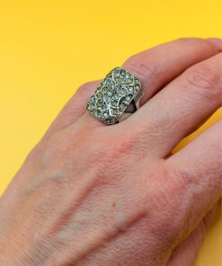 Heavy 925 silver ring, size K½