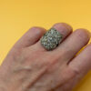 Heavy 925 silver ring, size K½.