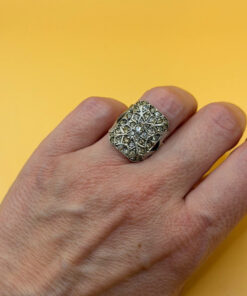 Heavy 925 silver ring, size K½