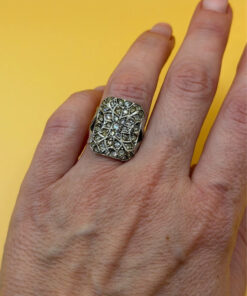 Heavy 925 silver ring, size K½