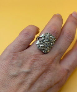 Heavy 925 silver ring, size K½