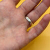 Heavy 925 silver ring, size K½.