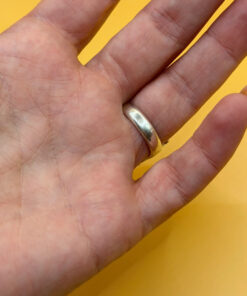 Heavy 925 silver ring, size K½