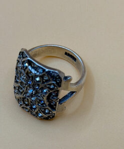 Heavy 925 silver ring, size K½