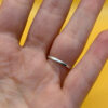 Incredible silver ring, size K, with natural amethysts.#149