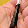 Black Natural Onyx Necklace black onyx pendant Long necklace