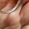 Vintage carnelian sterling silver ring Uk size N#151