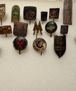 Baltic Soviet Union vintage pins#2