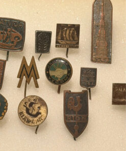 Baltic Soviet Union vintage pins