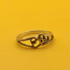 Sterling silver ring Uk size N