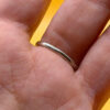 Sterling silver ring Uk size N
