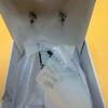 Sterling Silver Mother Of Pearl Heart Stud Earrings