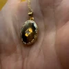 9 k gold oval locket pendant 925