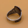 Vintage Soviet Ukraine 90s Sterling silver ring size Q#4