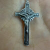 Orthodox silver cross from the 1990s USSR#114