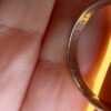 Vintage Unique Sterling Silver Wedgwood Black Jasperware Cameo Ring Size I 1/2#114