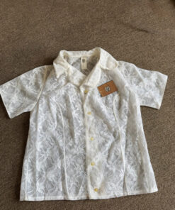 Vintage Soviet lace blouse from the 1970s. Size 48 ( m)