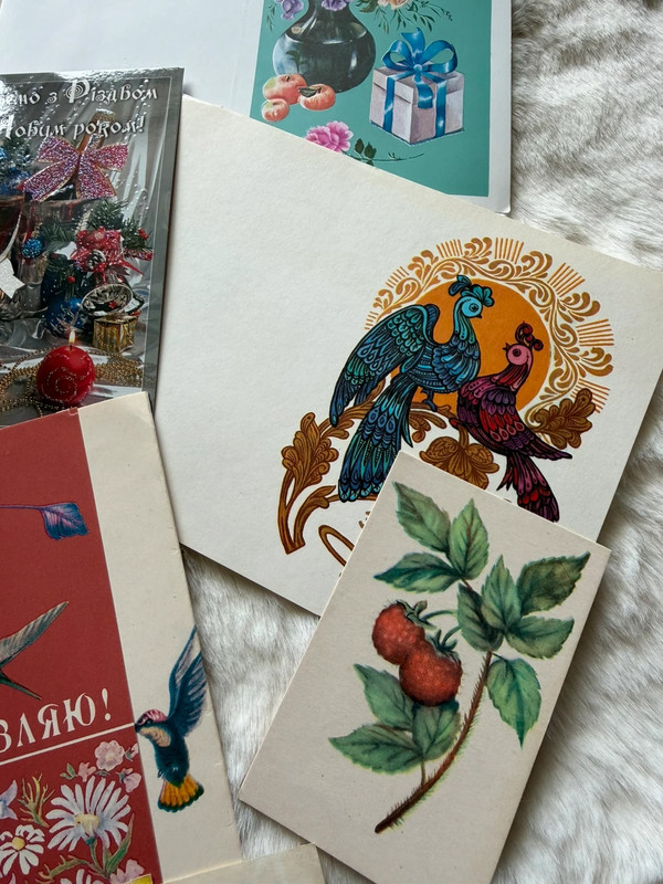 Soviet postcards from the 1980s–1990s