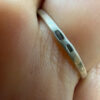 Sparkling flower Sterling silver ring Uk size L