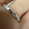 Vintage sterling silver 925 ring from the 1990s, Soviet Union era. Size U